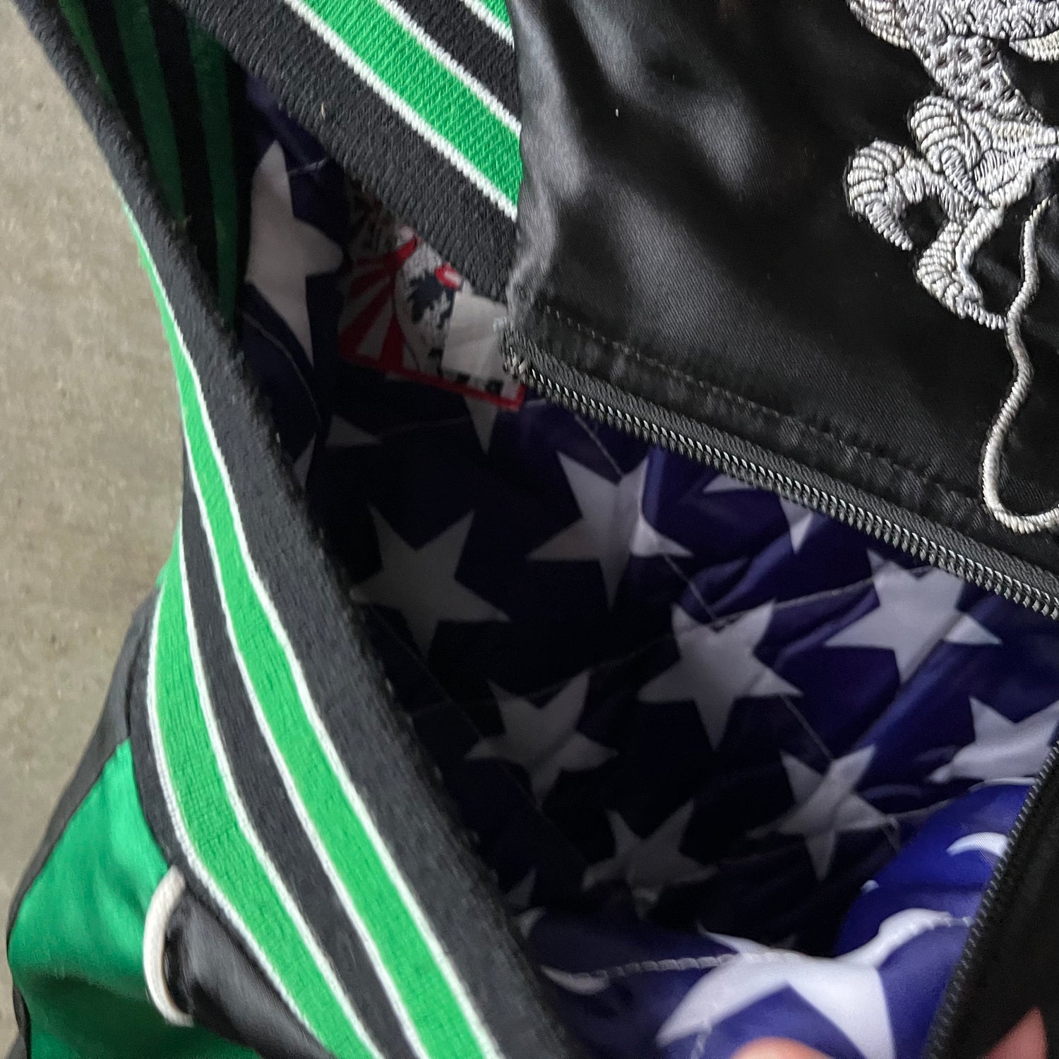 XL 00s Sugoi Tattoo Souvenir Jacket