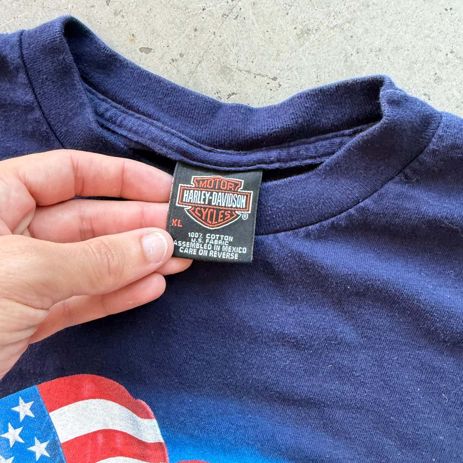 XL 00s Dallas Harley Tee