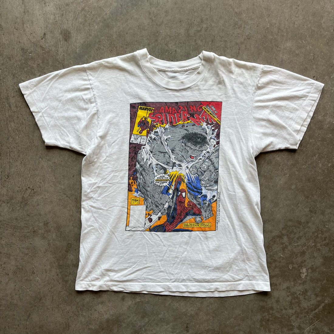 L 1990 Comic Images Spider-Man Tee