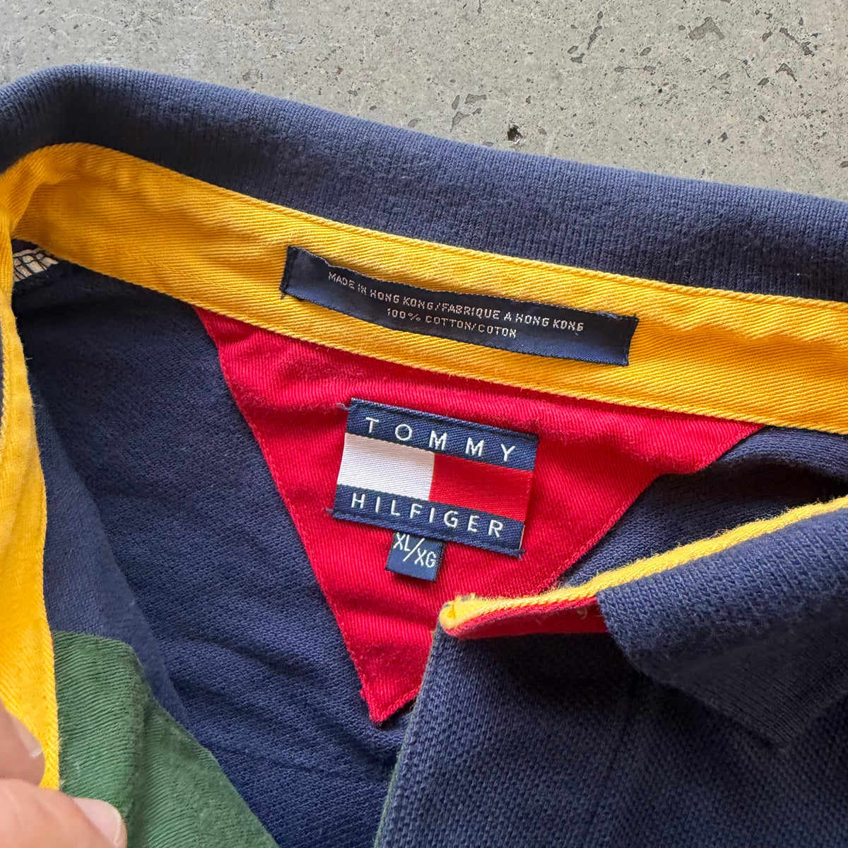 XL 00s Tommy Hilfiger Sailing Gear Polo