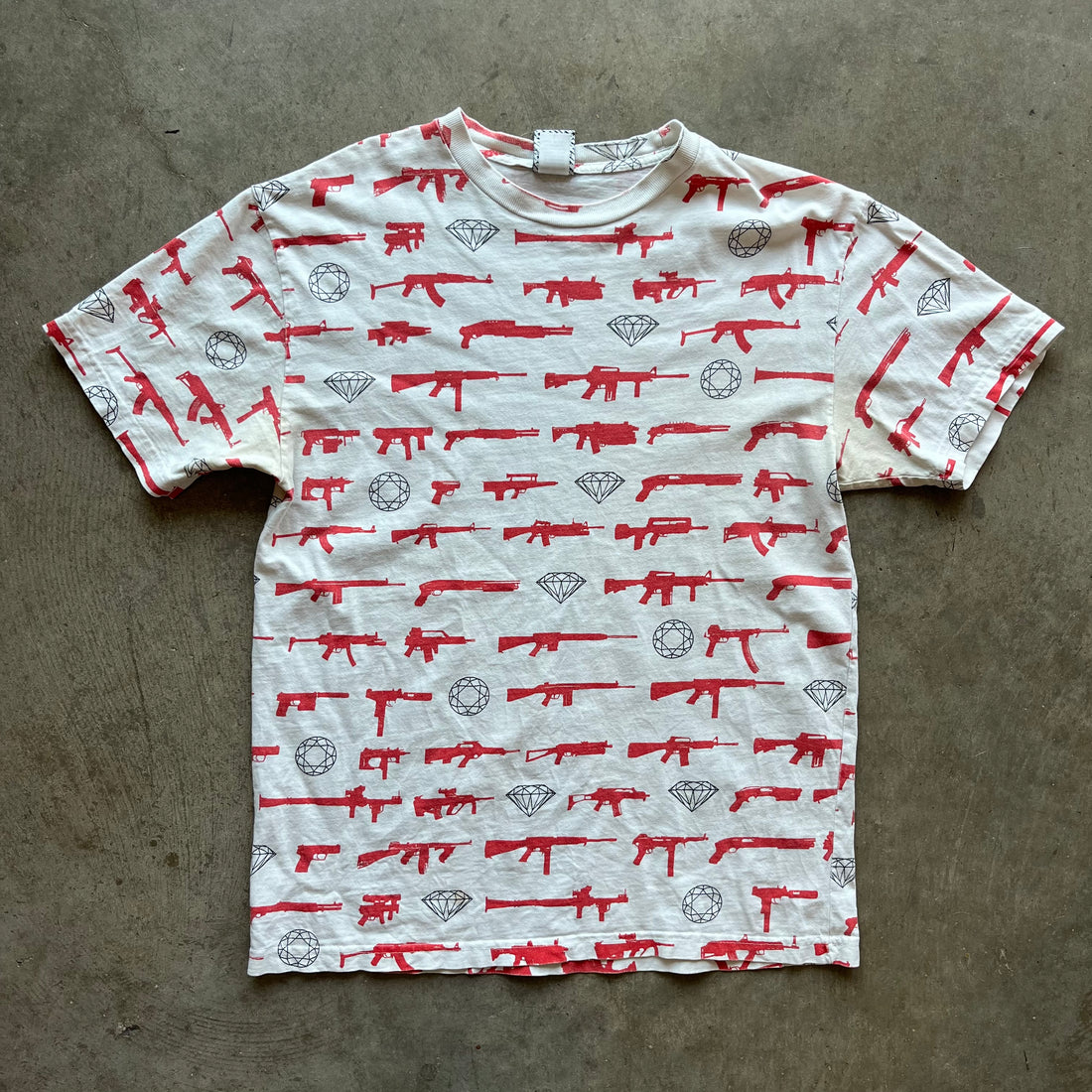 L Y2K Guns and Diamonds Tee