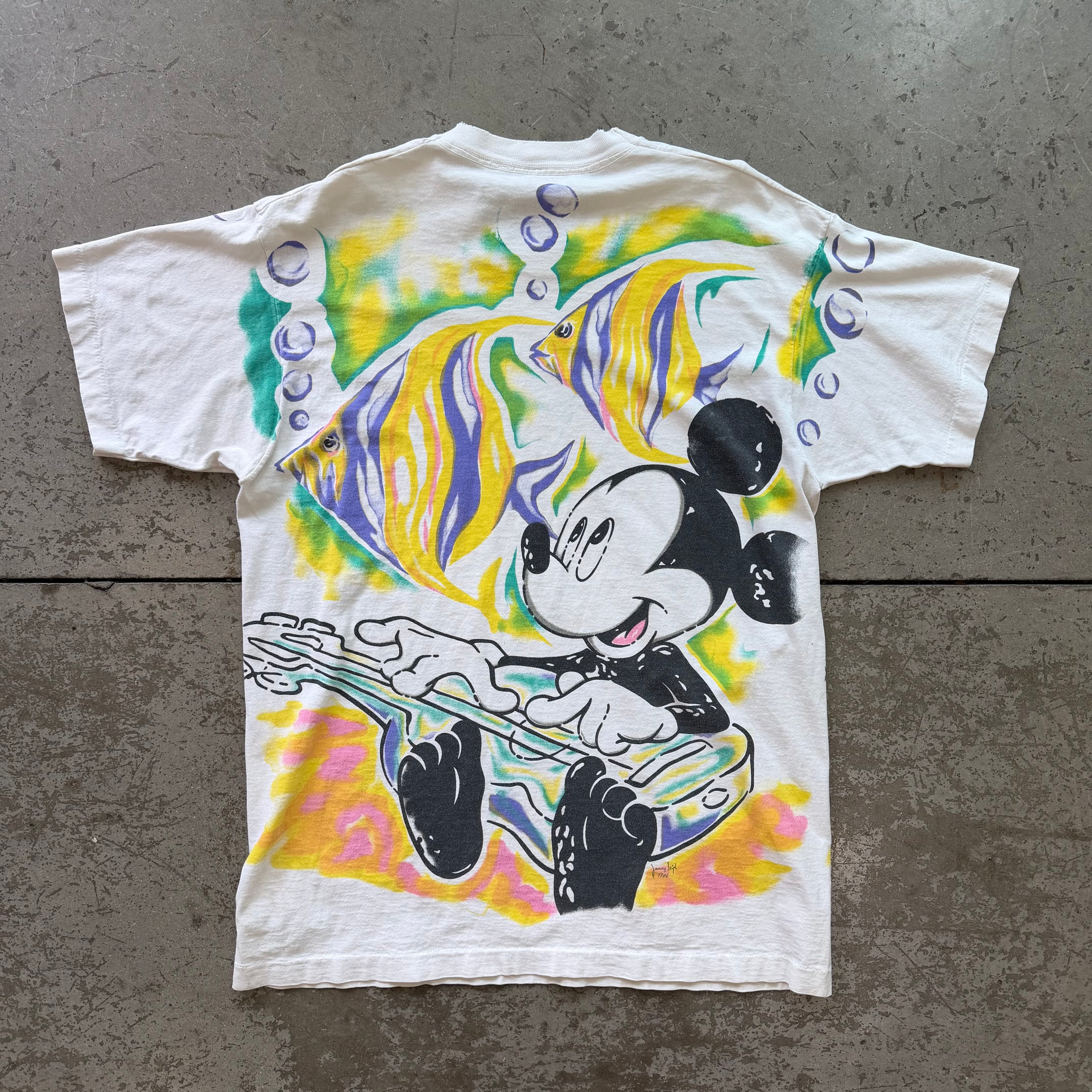 XL 90s AOP Mickey Mouse Tee