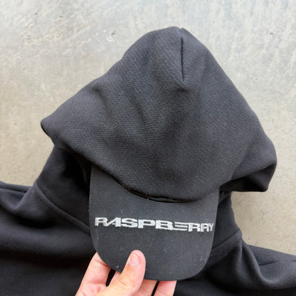 XL Raspberry Full Zip With Brim