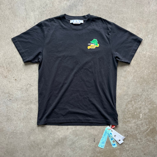 XL Off White Color Tee