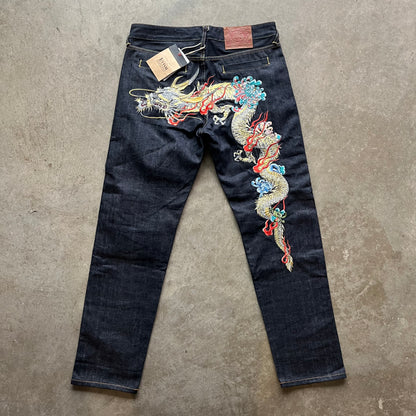 36x31 Brand New Dragon Evisu Jeans
