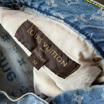33x32 Louis Vuitton x Supreme Jacquard Denim