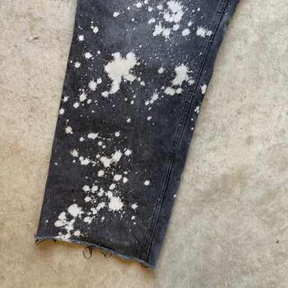 40x32 Homme Femme Bleached Jeans