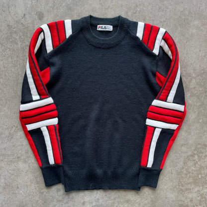 M 90s Fila Maglifico Biellese Knit Sweater