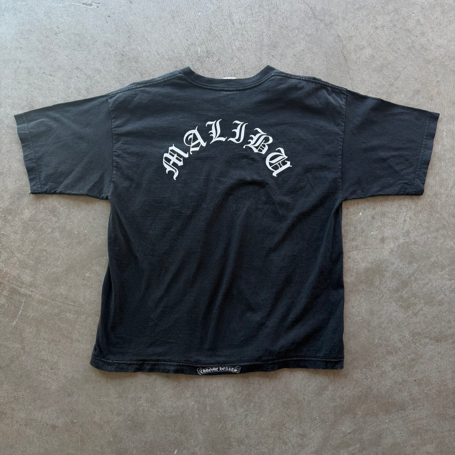 XL 90s Chrome Hearts Malibu Tee Black