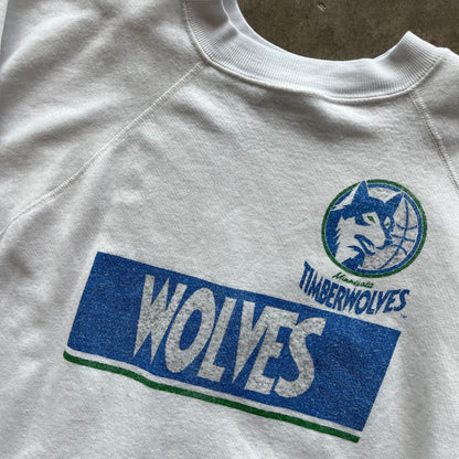 XXL 80s Minnesota Timberwolves Crewneck