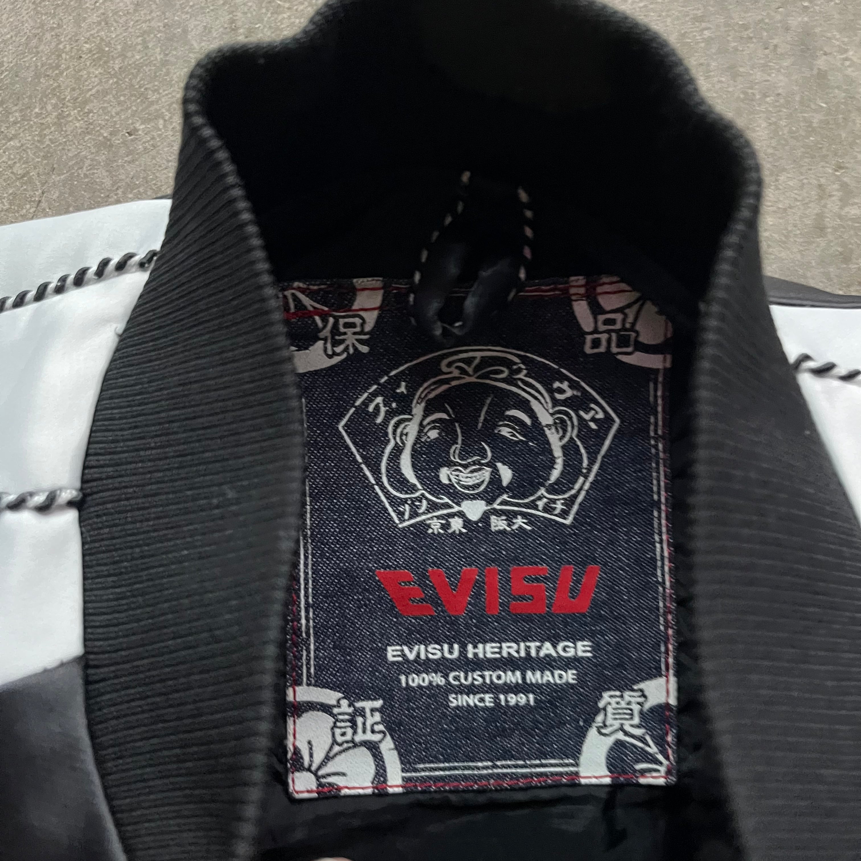 L 00s Evisu Rope Souvenir Jacket