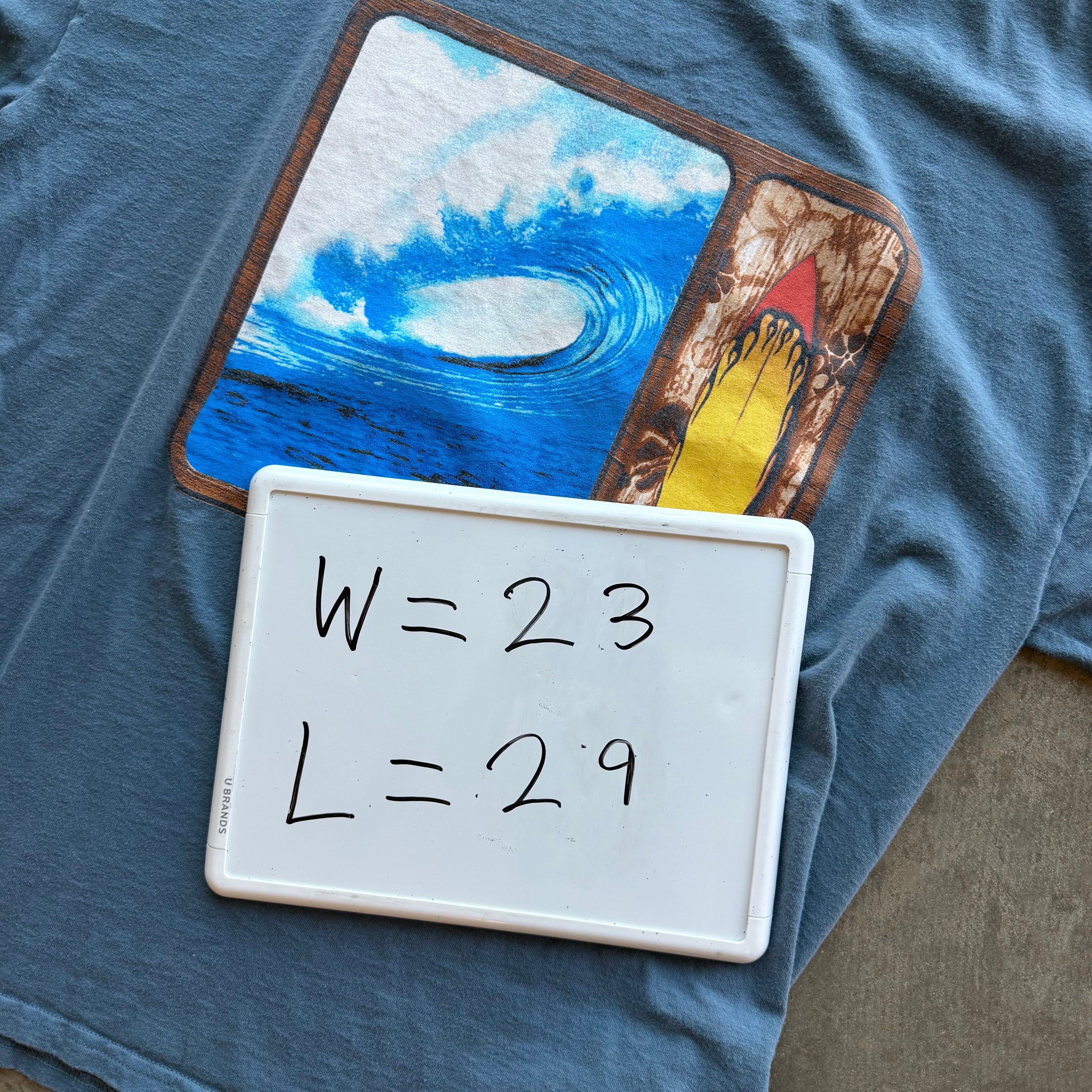 XL Blue Fury Surf Tee