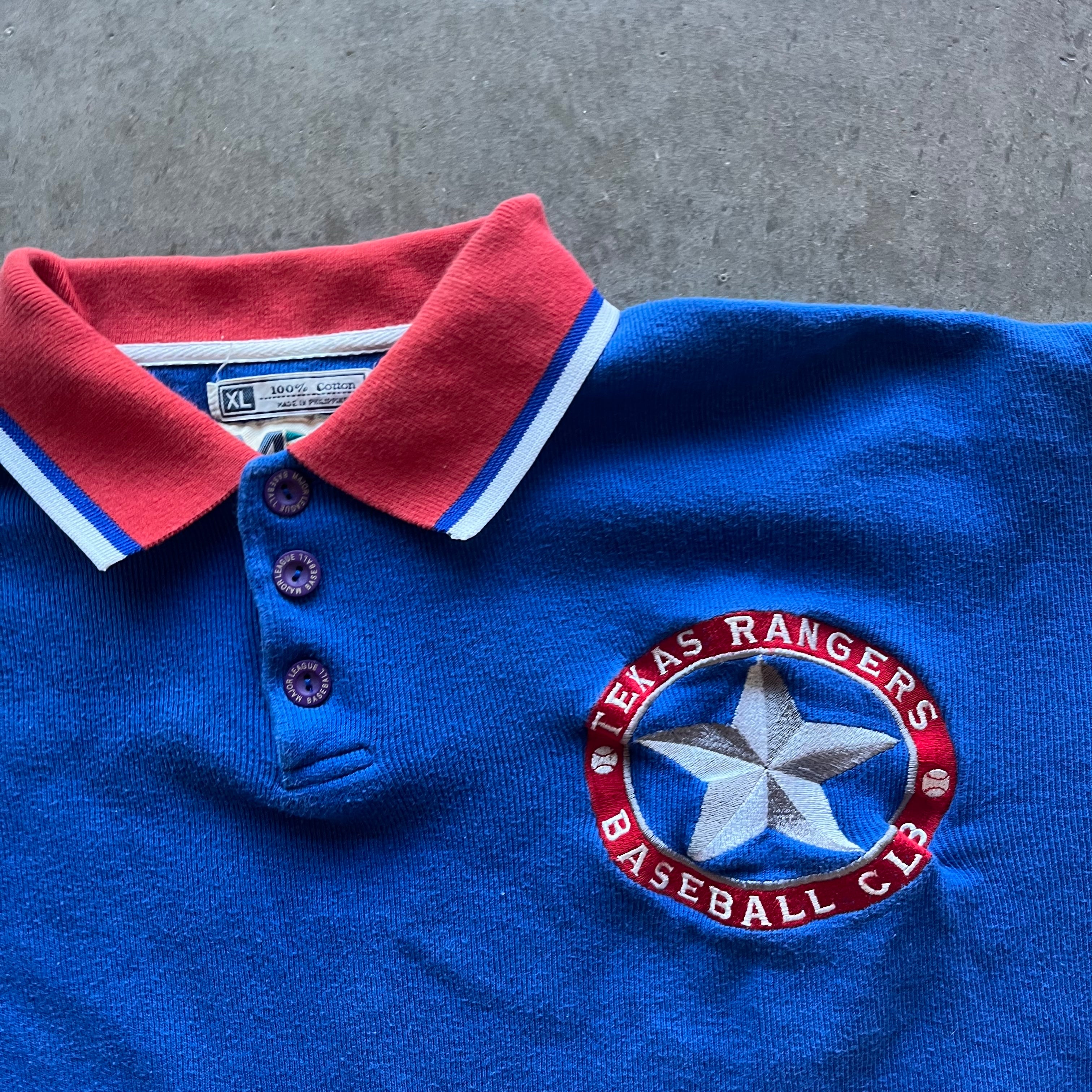 XL 90s Texas Rangers Polo