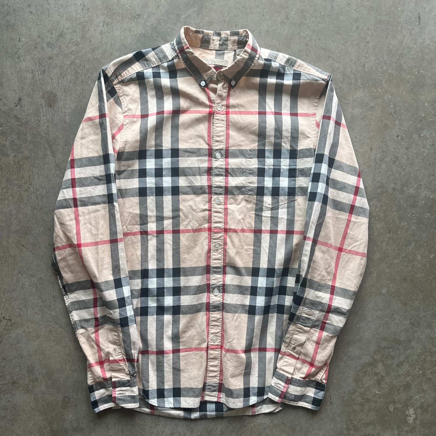 M Burberry Britt Button Up