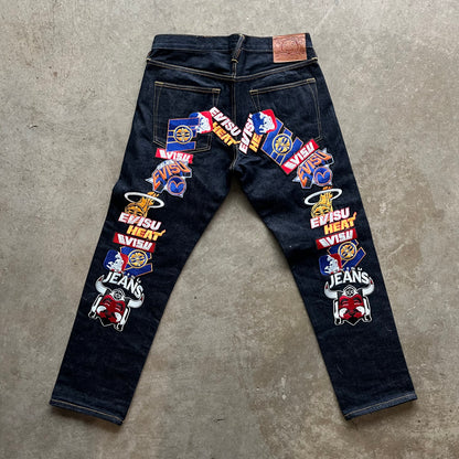 33x29 NBA Evisu Jeans