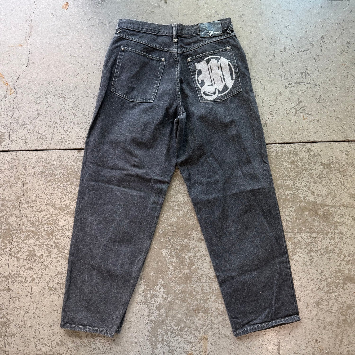 36x34 Y2K Makaveli Tupac Jeans