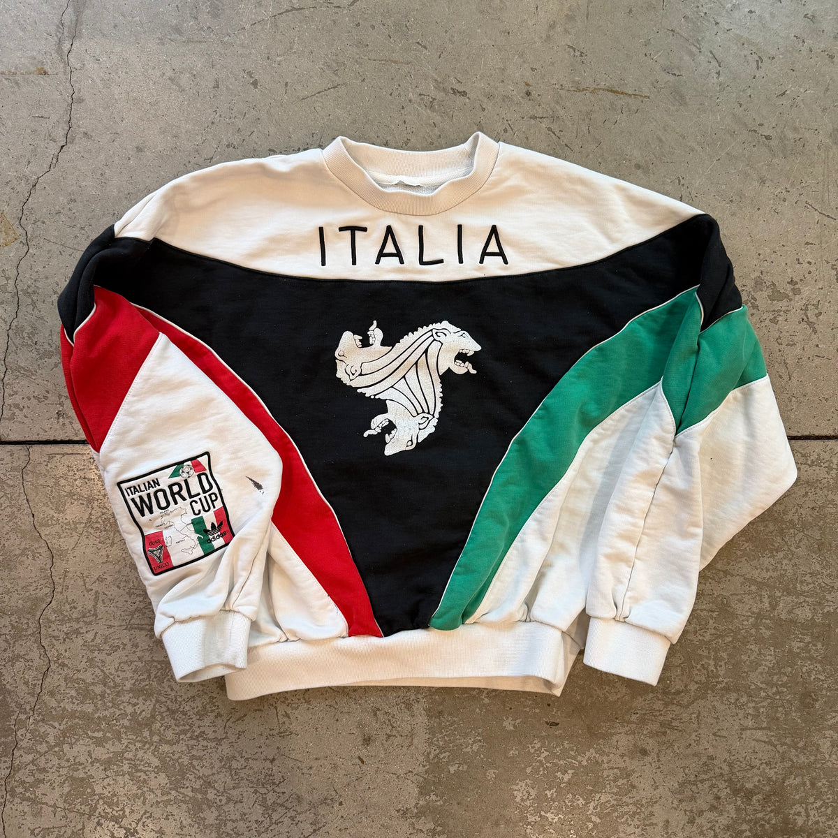 S 90s Italy Coppa Del Mondo Crewneck