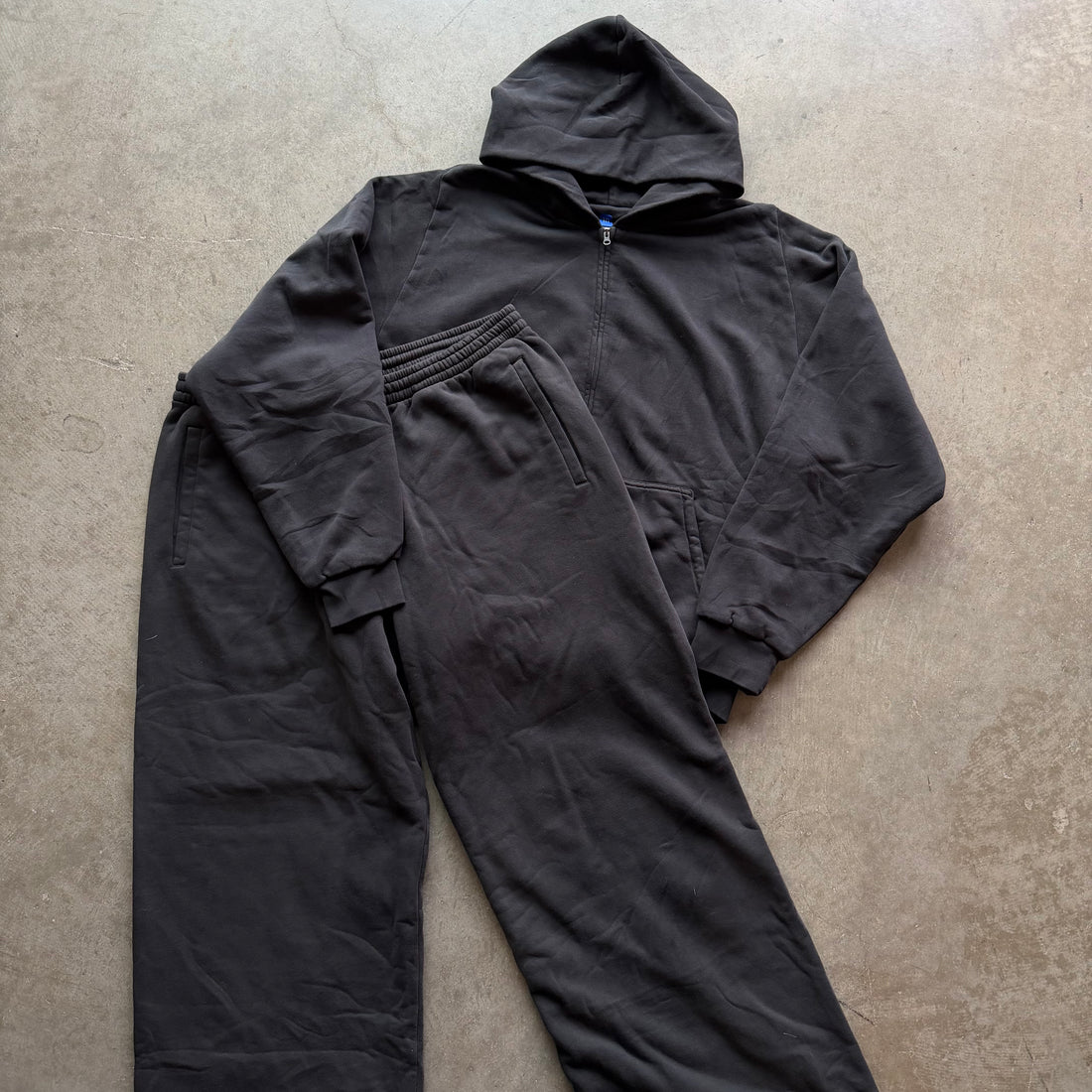 XL Black Yeezy Gap Full Sweatsuit