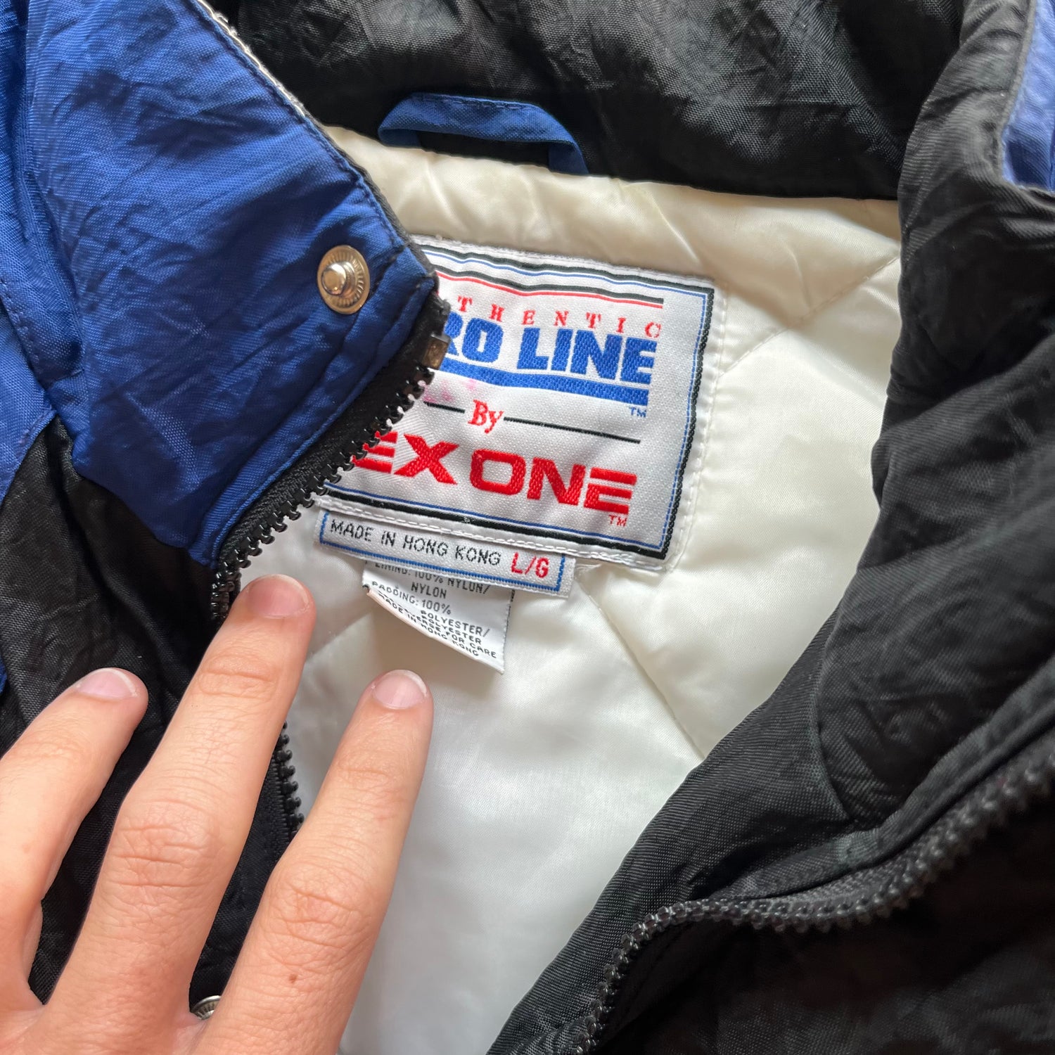L 90s Cowboys Apex Puffer Jacket