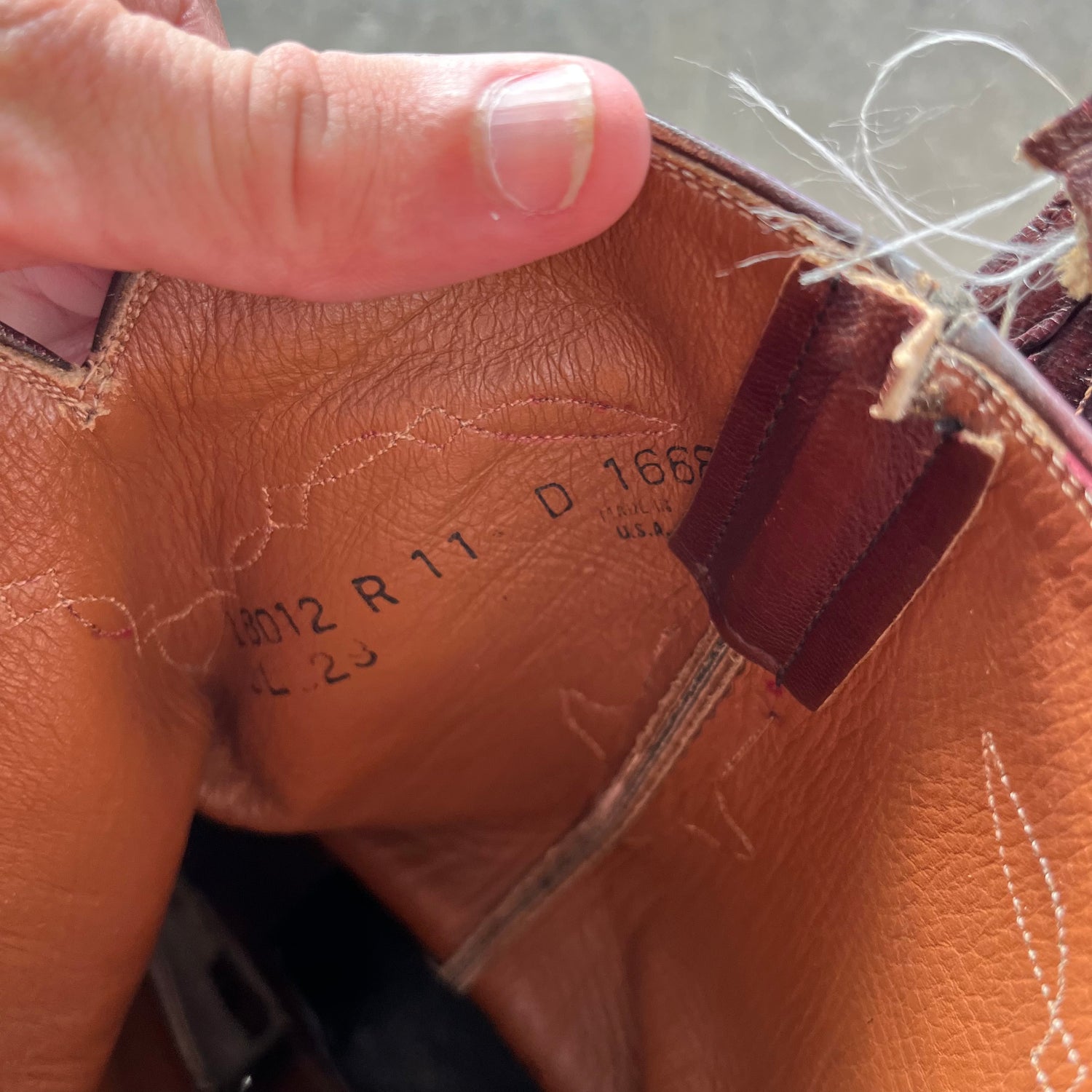 11 Used Smooth Ostrich Lucchese Short Boots