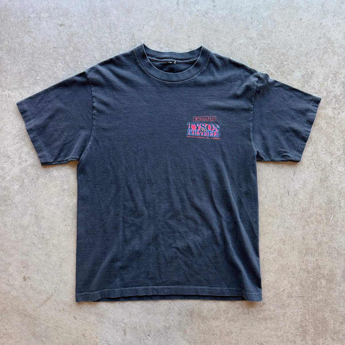M 90s Tyson Holyfield Boxing Tee