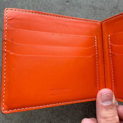 Goyard St Thomas Billfold Orange