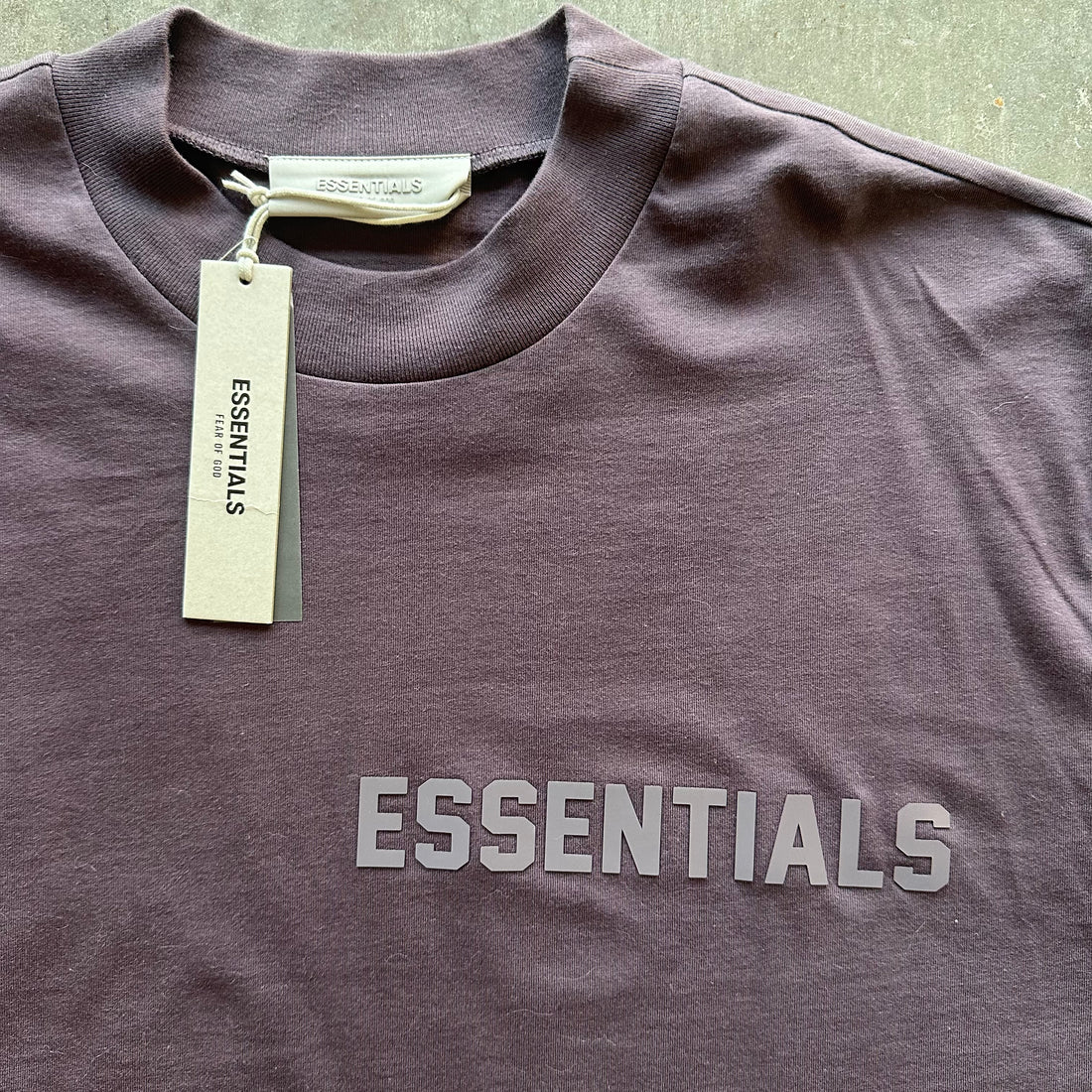 M Brown Fear of God Essentials Tee