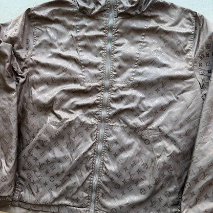 Louis Vuitton Reversible Nylon Windbreaker Brown