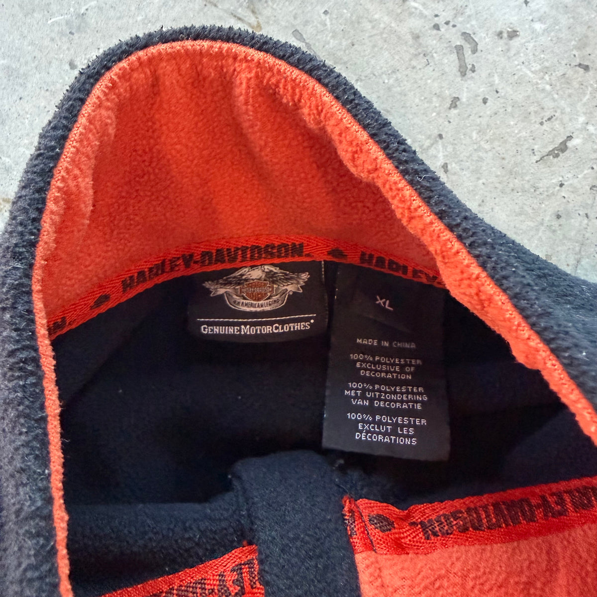 XL 00s Harley Davidson Fleece