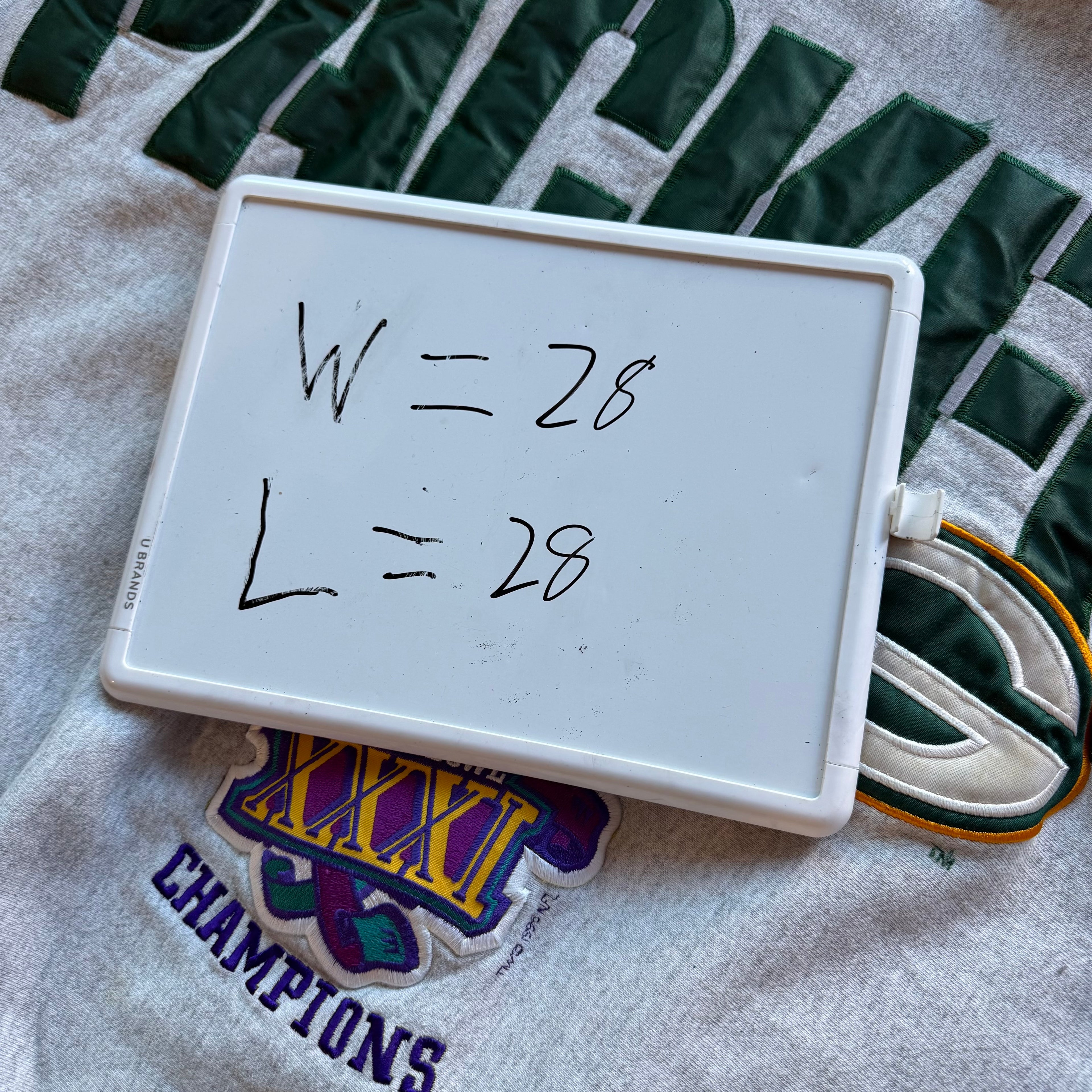XL 90s Packers Super Bowl Crewneck