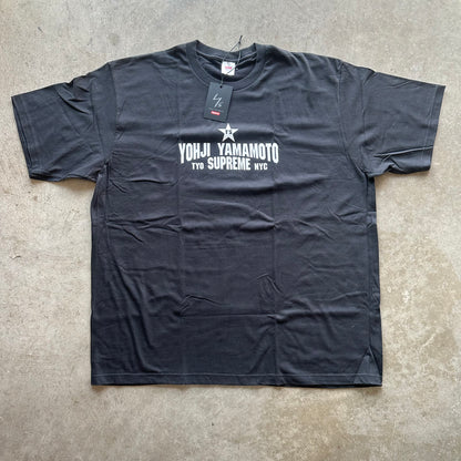 XXL Yohji x Supreme Tee Black