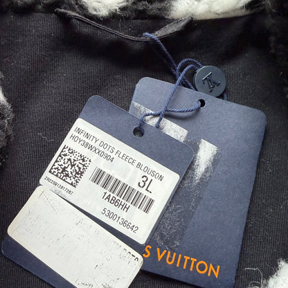 XXL Louis Vuitton Yayoi Kusama Infinity Dots Fleece