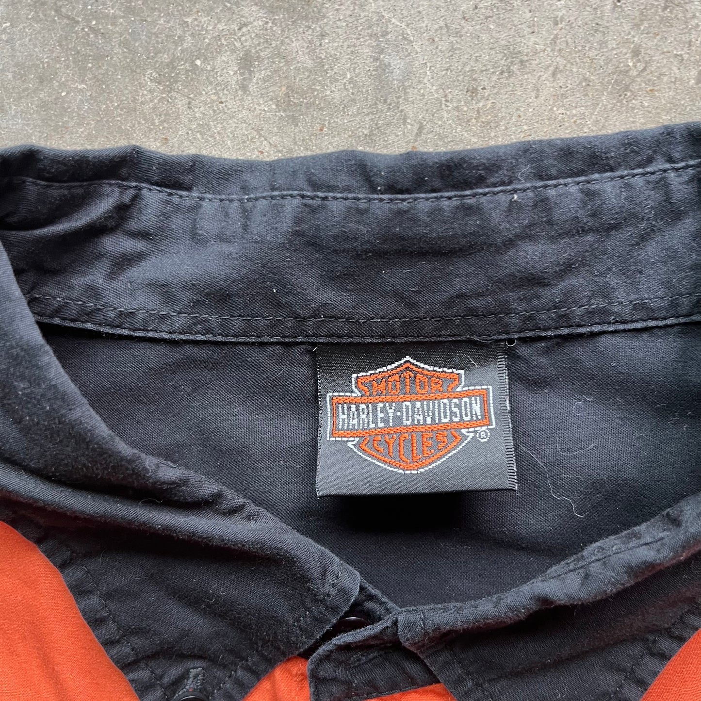 L 00s Australia Harley Work Shirt