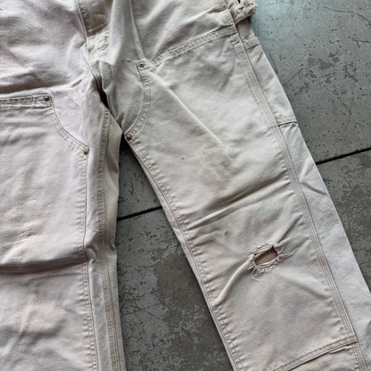 34x34 00s Thrashed Carhartt Double Knees