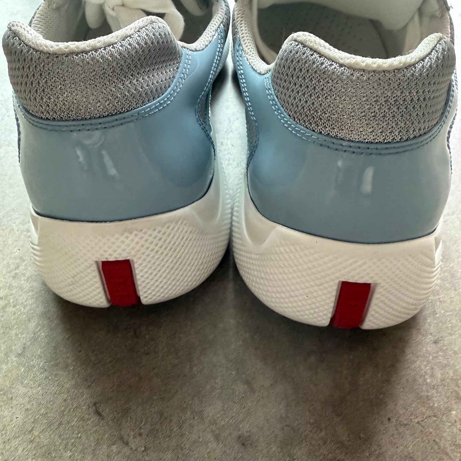 10 Used Baby Blue Prada Cup