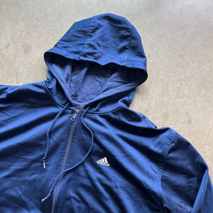XXL 90s Adidas Full Zip Hoodie