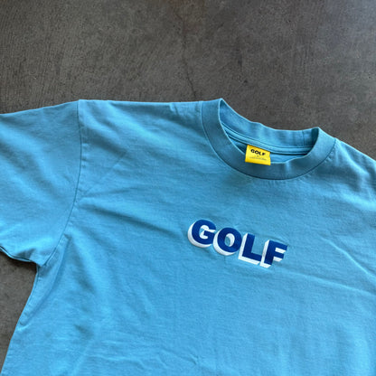 S Blue Golf Tee