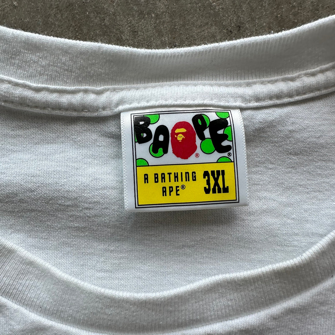 XXXL Bape Purple Logo Tee