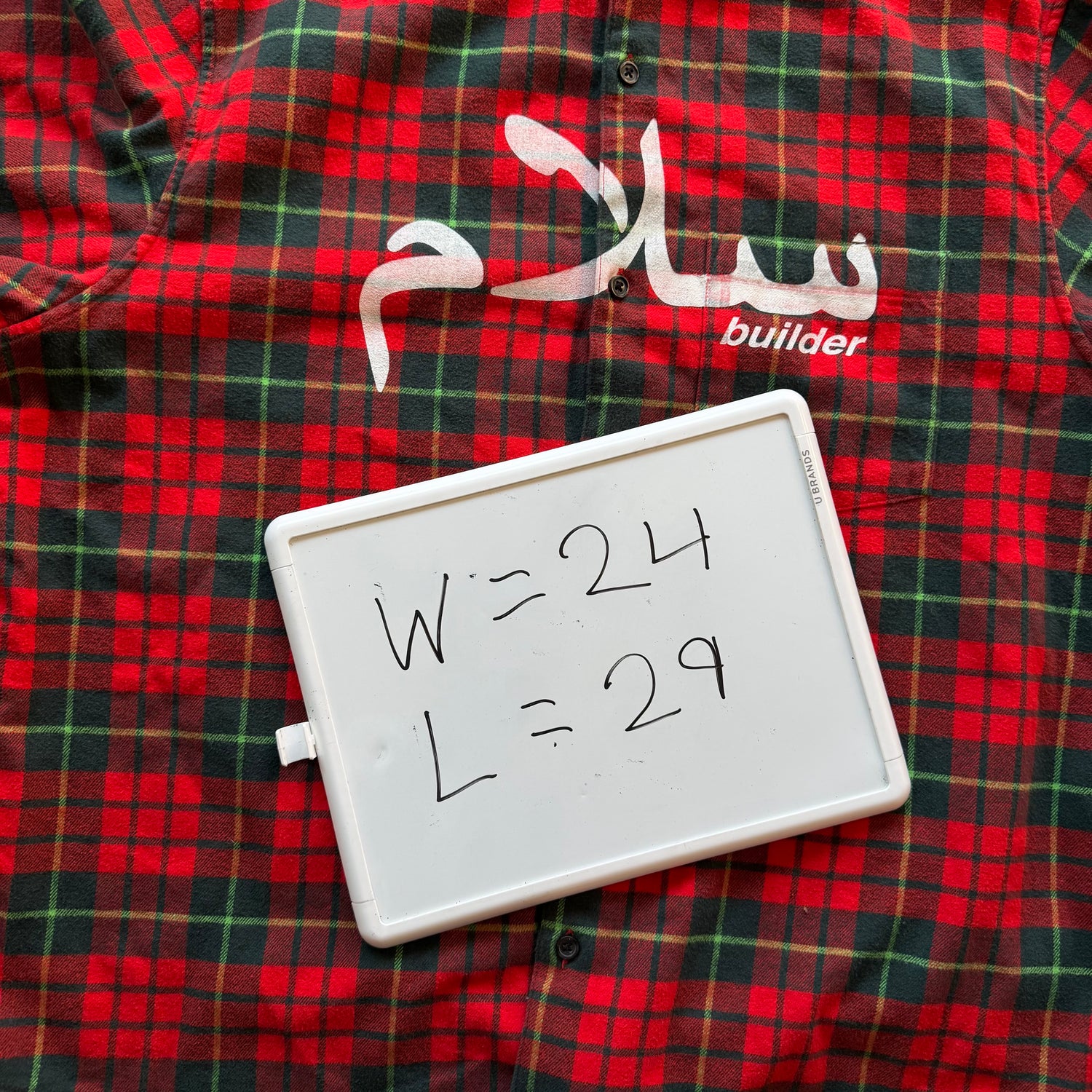 M Supreme Undercover Flannel Shirt