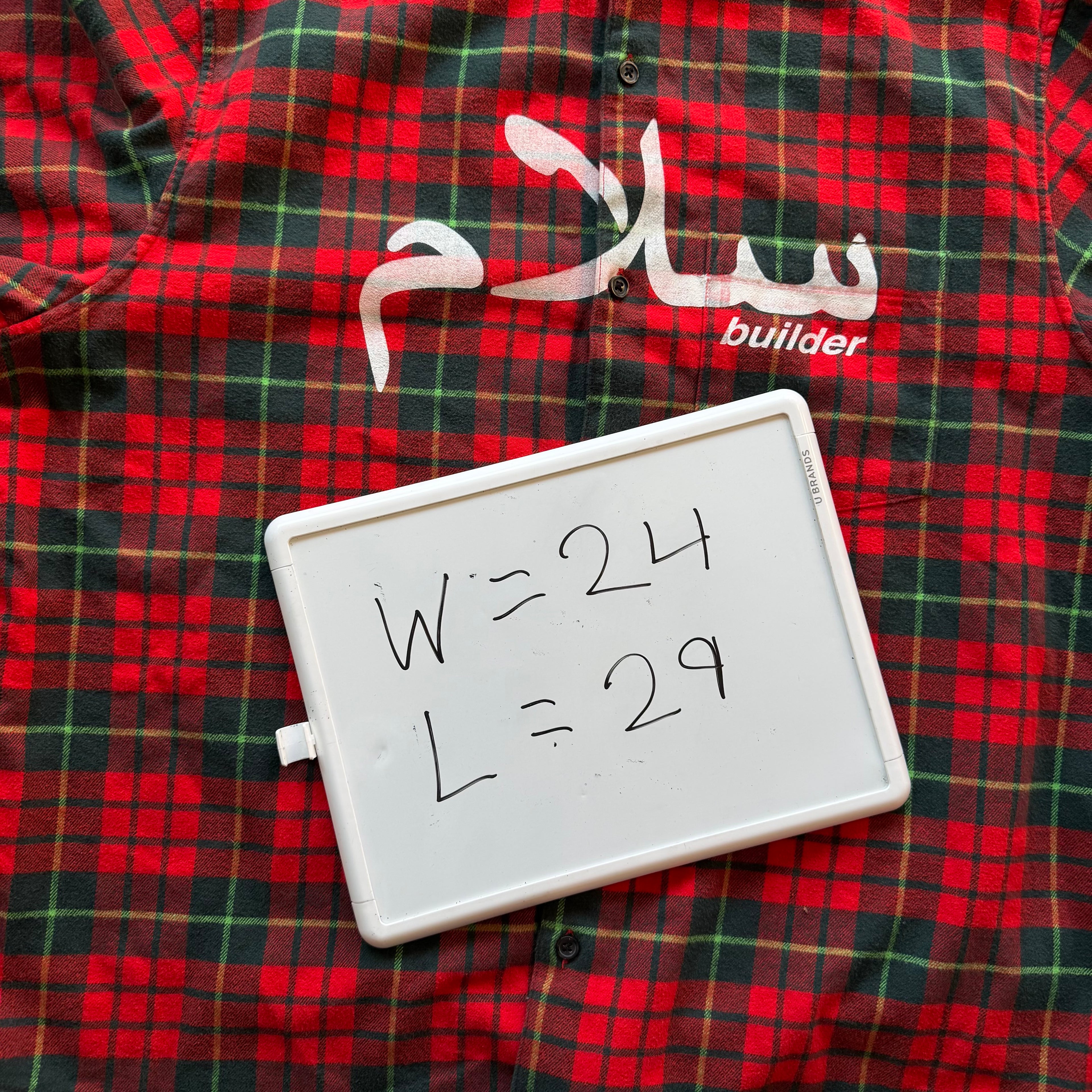 M Supreme Undercover Flannel Shirt