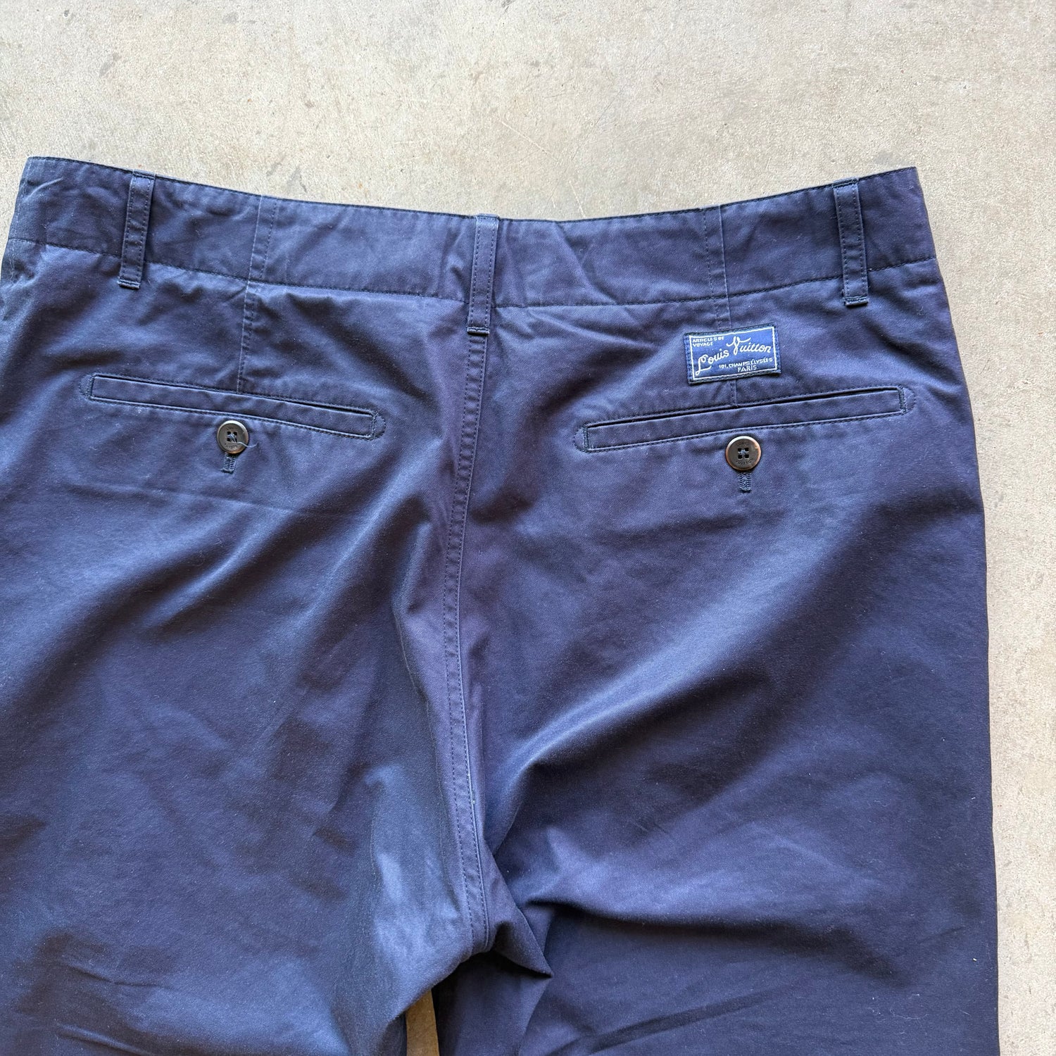 32x30 Navy Louis Vuitton Dress Pants