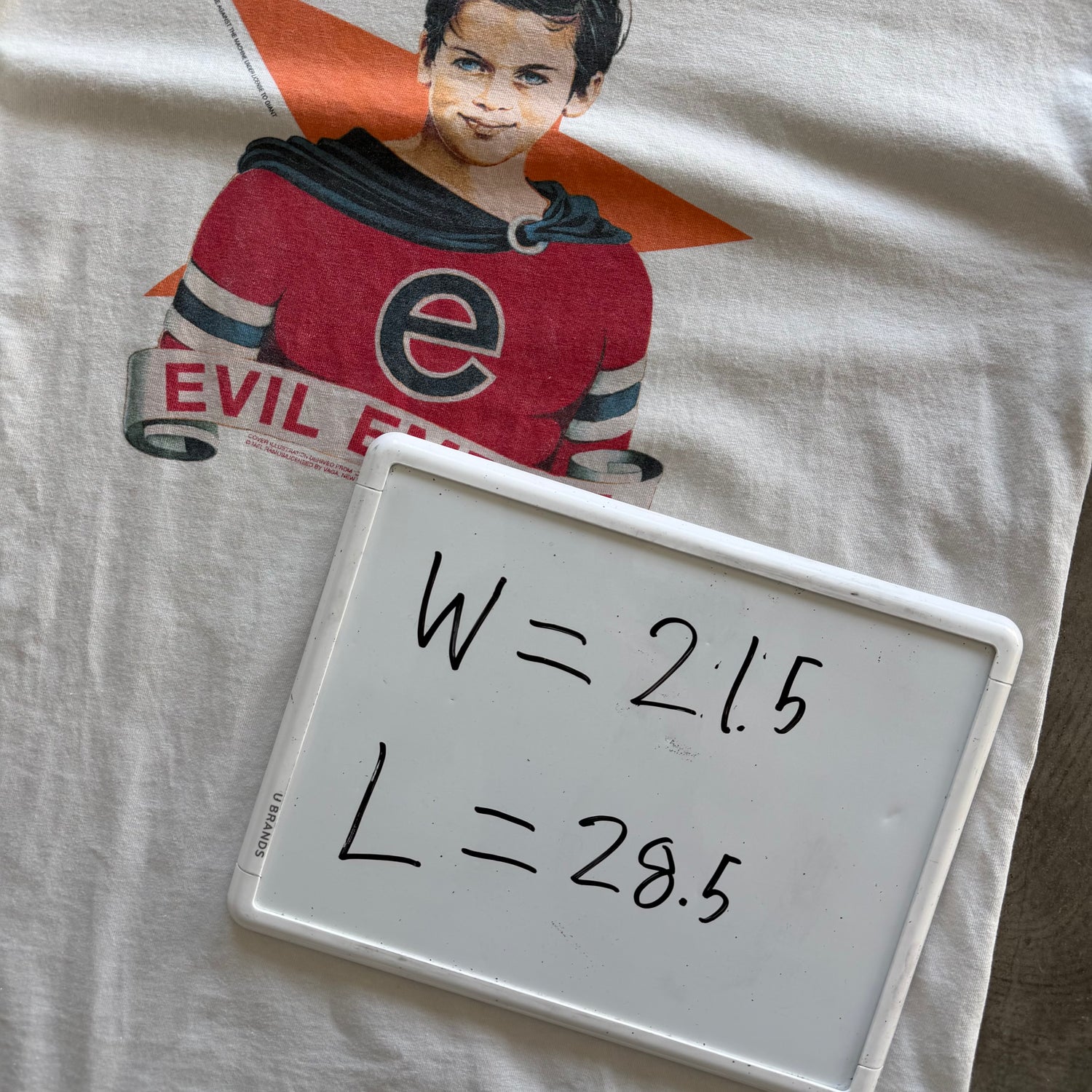 L 96 Rage Against The Machine Evil Empire Ringer Tee