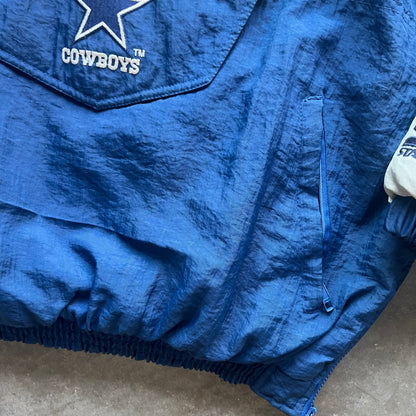 L 90s Cowboys Starter Pullover