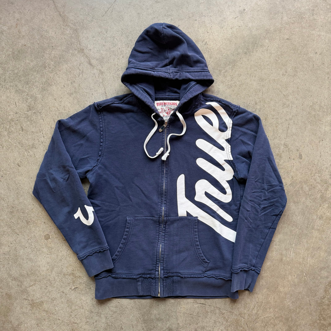 M True Religion Full Zip Hoodie