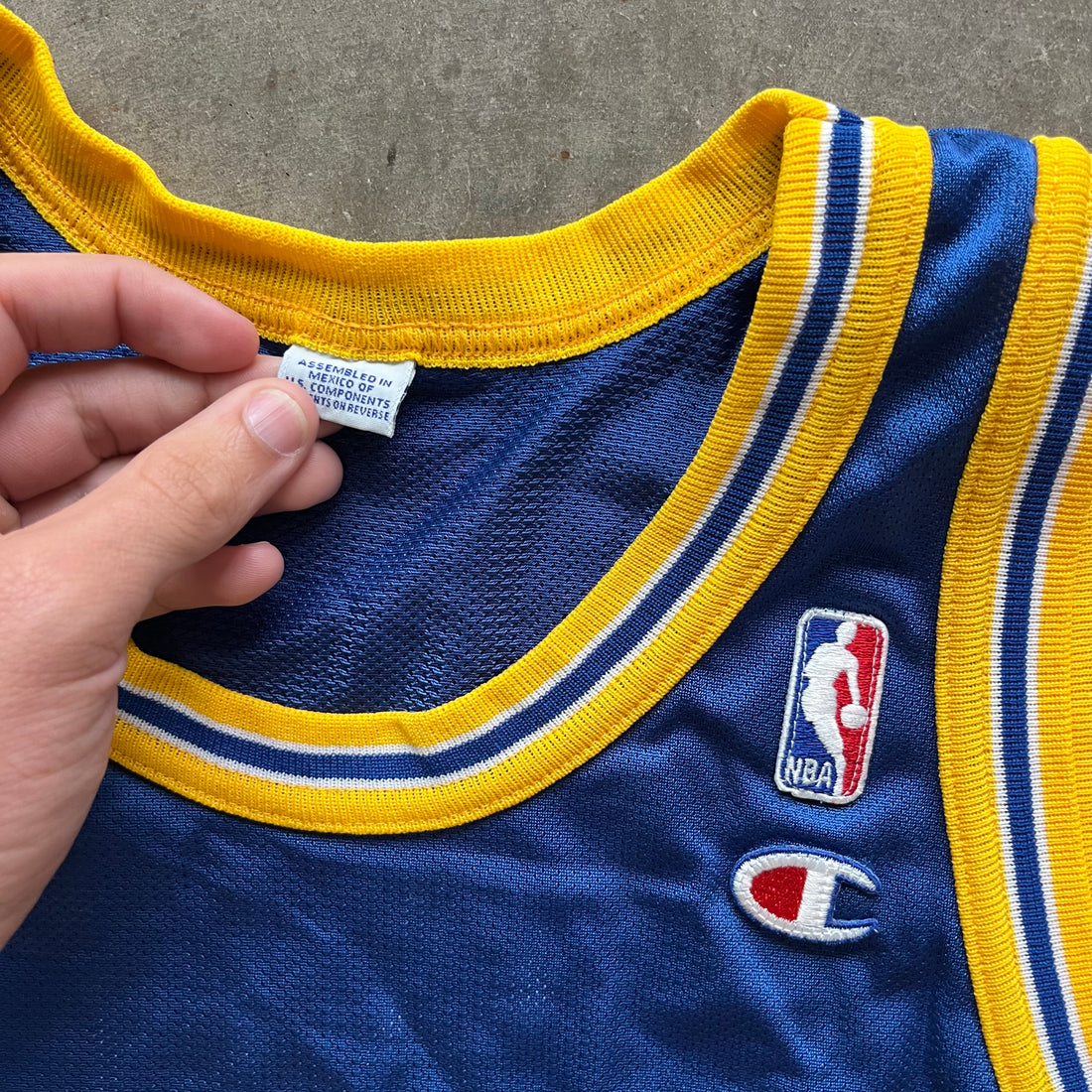 M 90s Smith Warriors Jersey