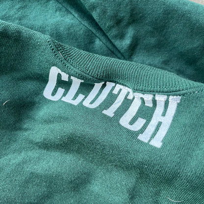 L Green/White Dallas Rework Crewneck