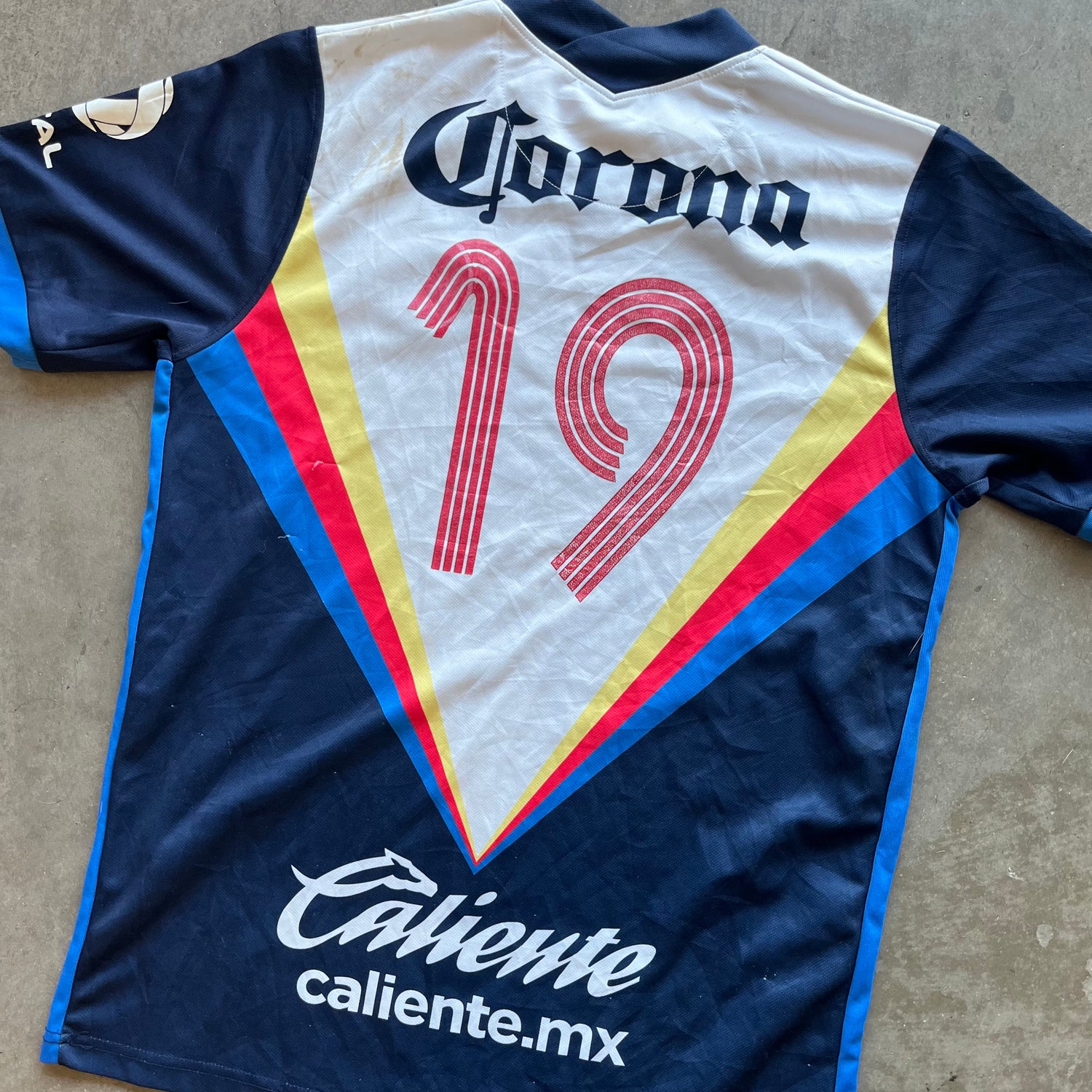L White Club America Jersey