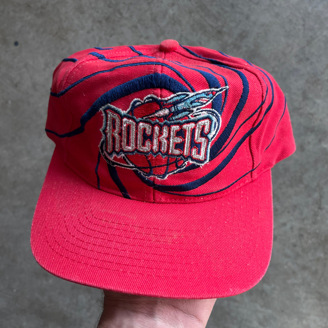 90s Drew Pearson Houston Rockets Snapback