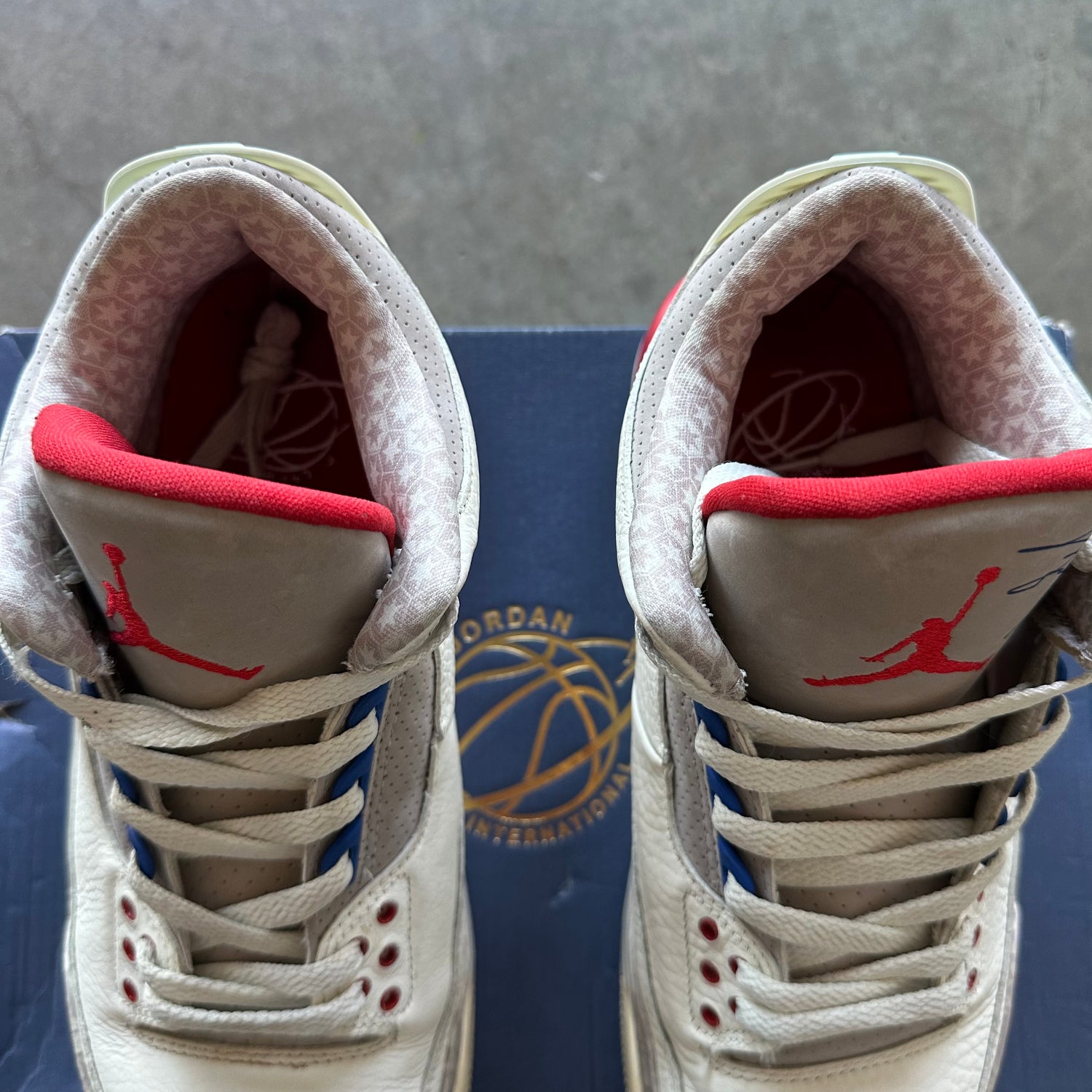 9 Used Jordan 3 International Flight