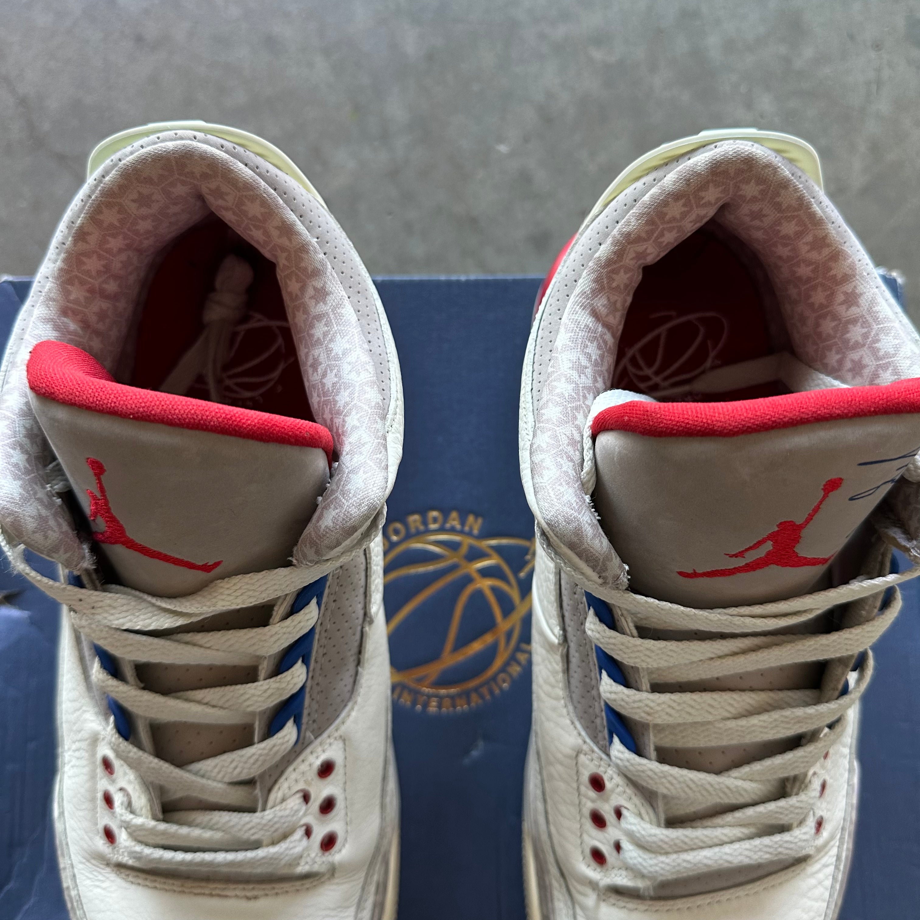 9 Used Jordan 3 International Flight